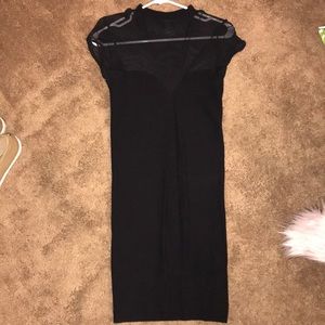 Bebe black mini dress